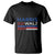 Harris Walz T Shirt We're Not Going Back 2024 Kamala For President TS11 Black Print Your Wear