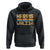 Harris Walz'24 Hoodie Retro Rainbow Stripes LGBT Flag US Presidential Election 2024 TS11 Black Print Your Wear