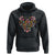 Harris Walz Supporter Hoodie Never Underestimate A Public School Teacher Flower Heart TS11 Black Print Your Wear
