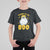 Funny Trump Supporter 2024 T Shirt For Kid Trump Is My Boo Halloween Ghost Bat Blond Hair TS11 Black Print Your Wear