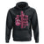 Breast Cancer Awareness Hoodie Pray Fight Believe Boxing Glove Cross Pink Ribbon TS11 Black Print Your Wear