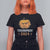 Funny Trump Halloween T Shirt For Women Trumpkin 2024 Vintage Pumpkin Spider TS11 Black Print Your Wear