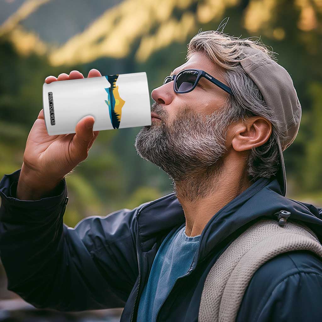 Trout Fly Fishing Outdoor Forest Mountain Nature Wildlife Fisherman 4 in 1 Can Cooler Tumbler TS11 Print Your Wear