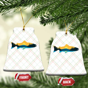 Trout Fly Fishing Outdoor Forest Mountain Nature Wildlife Fisherman Ceramic Ornament TS11 Print Your Wear