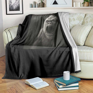 Funny Bigfoot Sasquatch Halloween The Grim Reaper Throw Blanket TS11 Print Your Wear