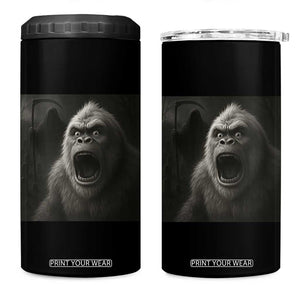 Funny Bigfoot Sasquatch Halloween The Grim Reaper 4 in 1 Can Cooler Tumbler TS11 One Size: 16 oz Black Print Your Wear