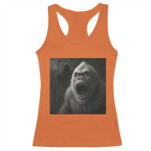 Funny Bigfoot Sasquatch Halloween The Grim Reaper Racerback Tank Top TS11 Orange Print Your Wear