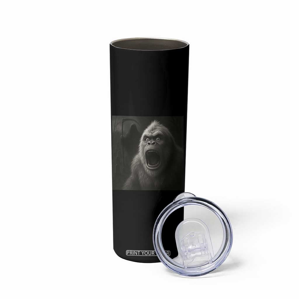 Funny Bigfoot Sasquatch Halloween The Grim Reaper Skinny Tumbler TS11 Print Your Wear