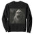 Funny Bigfoot Sasquatch Halloween The Grim Reaper Sweatshirt TS11 Black Print Your Wear