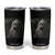 Funny Bigfoot Sasquatch Halloween The Grim Reaper Tumbler Cup TS11 Black Print Your Wear
