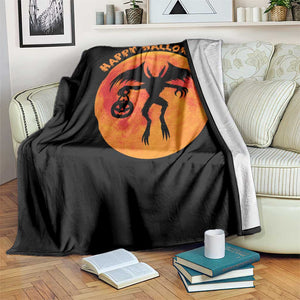 Funny Halloween Mothman Cryptid Creatures Throw Blanket TS11 Print Your Wear