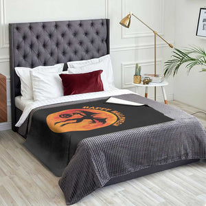 Funny Halloween Mothman Cryptid Creatures Throw Blanket TS11 Print Your Wear