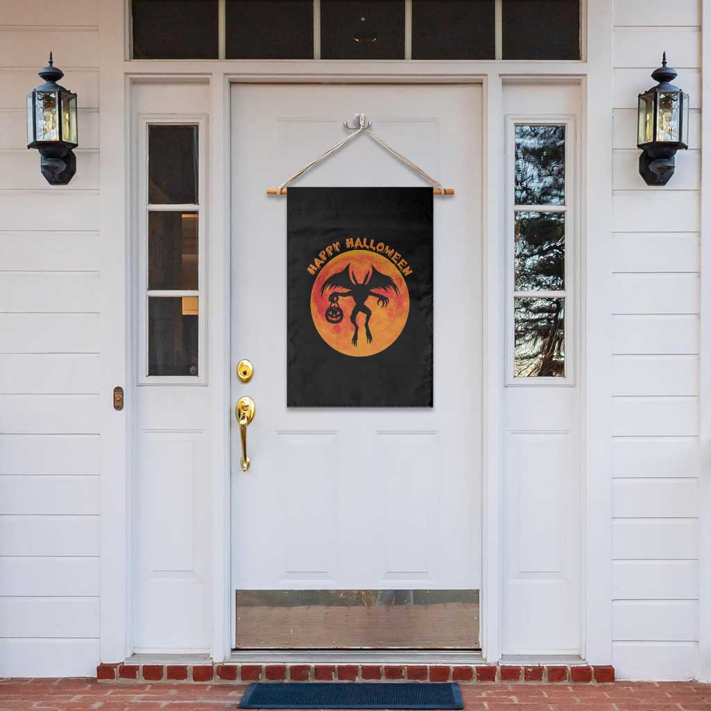 Funny Halloween Mothman Cryptid Creatures Garden Flag TS11 Print Your Wear