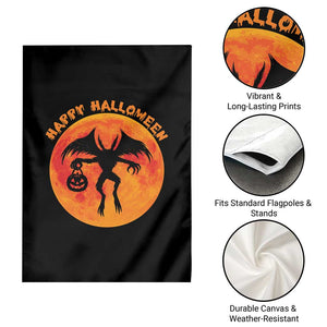 Funny Halloween Mothman Cryptid Creatures Garden Flag TS11 Print Your Wear