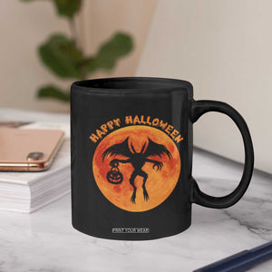 Funny Halloween Mothman Cryptid Creatures Coffee Mug TS11 Print Your Wear
