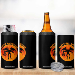 Funny Halloween Mothman Cryptid Creatures 4 in 1 Can Cooler Tumbler TS11 Print Your Wear