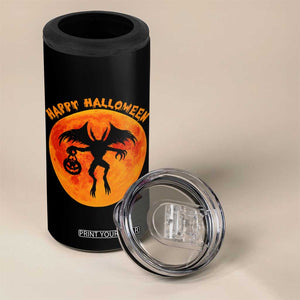 Funny Halloween Mothman Cryptid Creatures 4 in 1 Can Cooler Tumbler TS11 Print Your Wear