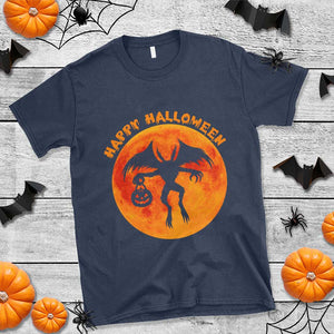 Funny Halloween Mothman Cryptid Creatures T Shirt TS11 Navy Print Your Wear