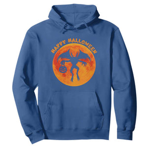 Funny Halloween Mothman Cryptid Creatures Hoodie TS11 Royal Blue Print Your Wear