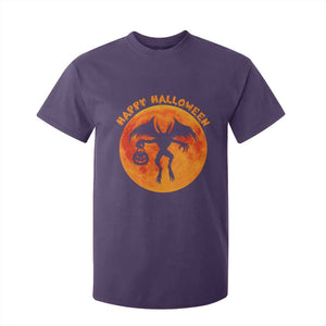 Funny Halloween Mothman Cryptid Creatures T Shirt For Kid TS11 Purple Print Your Wear
