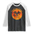 Funny Halloween Mothman Cryptid Creatures Raglan Shirt TS11 Black White Print Your Wear