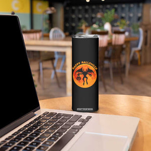 Funny Halloween Mothman Cryptid Creatures Skinny Tumbler TS11 Print Your Wear
