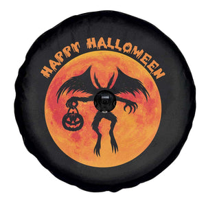 Funny Halloween Mothman Cryptid Creatures Spare Tire Cover TS11 Print Your Wear