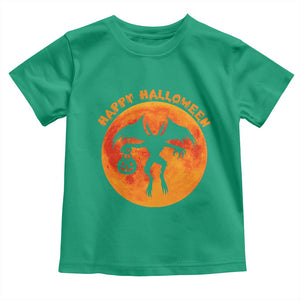 Funny Halloween Mothman Cryptid Creatures Toddler T Shirt TS11 Irish Green Print Your Wear