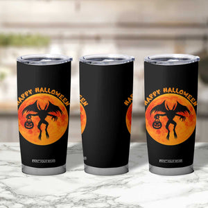 Funny Halloween Mothman Cryptid Creatures Tumbler Cup TS11 Print Your Wear