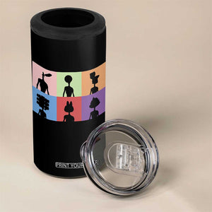 Funny Siren Head 4 in 1 Can Cooler Tumbler Supernatural Cryptid Horror Monster TS11 Print Your Wear