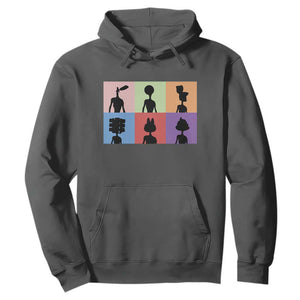 Funny Siren Head Hoodie Supernatural Cryptid Horror Monster TS11 Dark Heather Print Your Wear