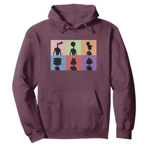 Funny Siren Head Hoodie Supernatural Cryptid Horror Monster TS11 Maroon Print Your Wear