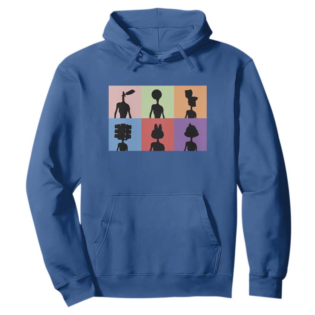 Funny Siren Head Hoodie Supernatural Cryptid Horror Monster TS11 Royal Blue Print Your Wear