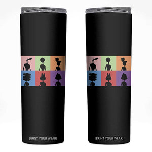 Funny Siren Head Skinny Tumbler Supernatural Cryptid Horror Monster TS11 Black Print Your Wear