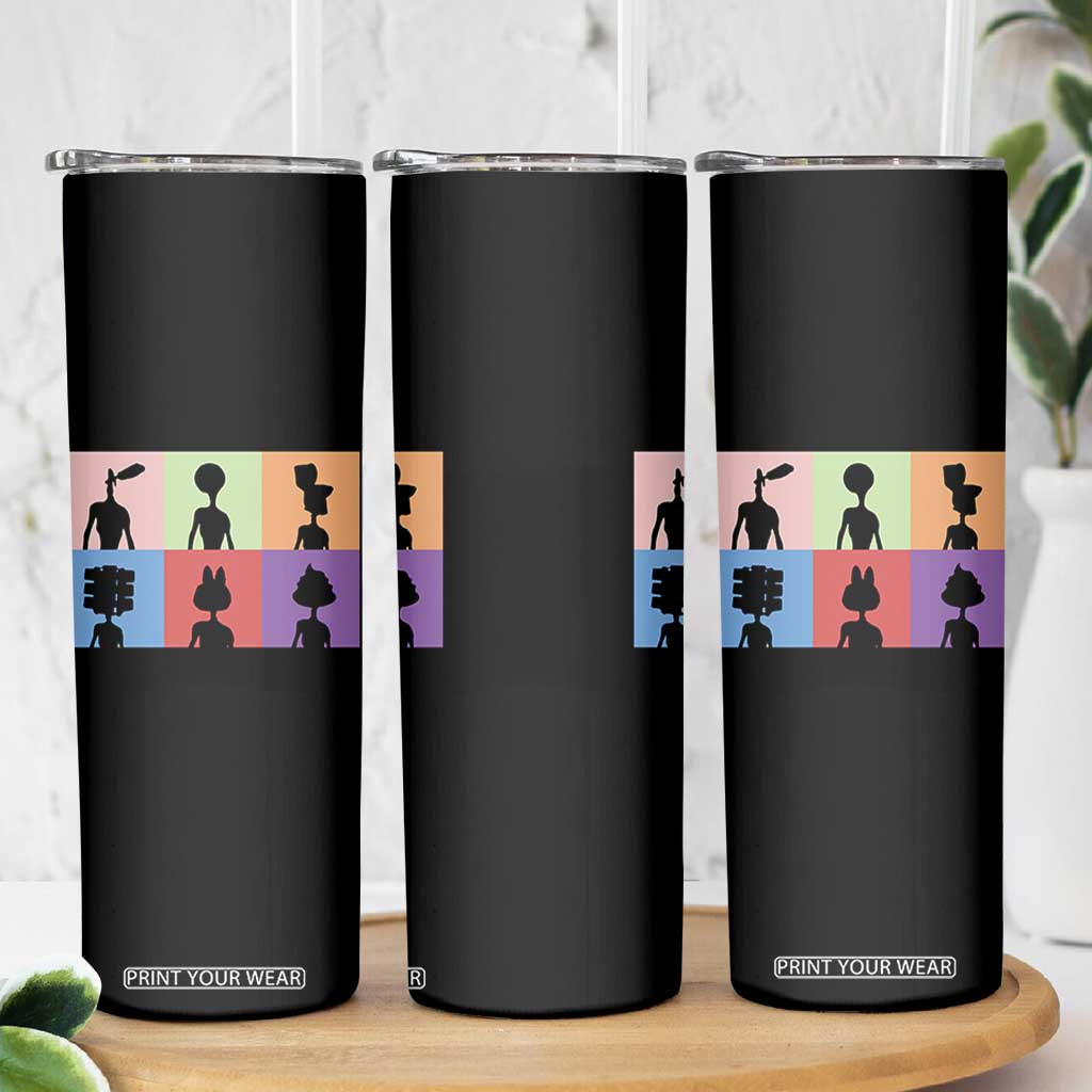 Funny Siren Head Skinny Tumbler Supernatural Cryptid Horror Monster TS11 Print Your Wear
