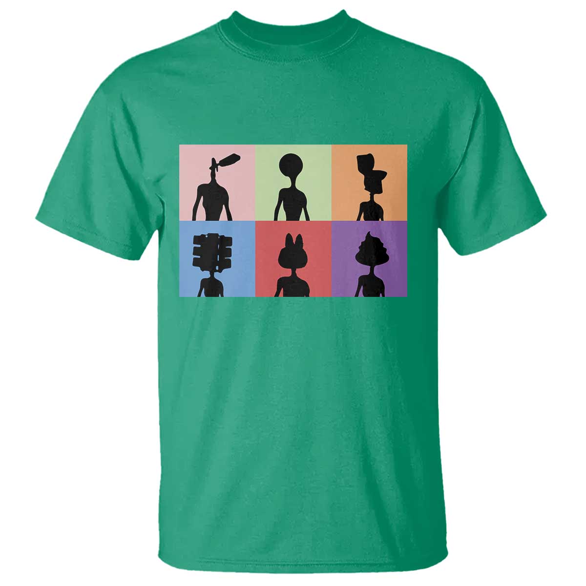 Funny Siren Head T Shirt Supernatural Cryptid Horror Monster TS11 Irish Green Print Your Wear