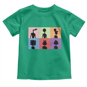 Funny Siren Head Toddler T Shirt Supernatural Cryptid Horror Monster TS11 Irish Green Print Your Wear