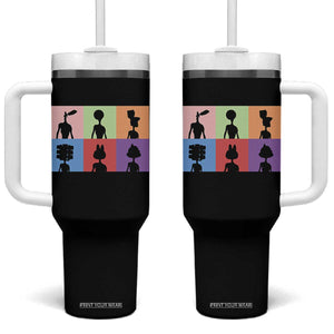Funny Siren Head Tumbler With Handle Supernatural Cryptid Horror Monster TS11 One Size: 40 oz Black Print Your Wear