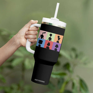 Funny Siren Head Tumbler With Handle Supernatural Cryptid Horror Monster TS11 Print Your Wear