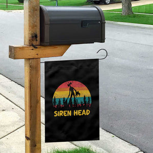 Siren Head Garden Flag Retro Supernatural Cryptid Horror Monster TS11 Print Your Wear