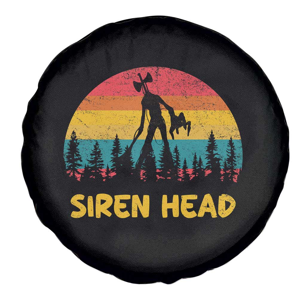 Siren Head Spare Tire Cover Retro Supernatural Cryptid Horror Monster TS11 Print Your Wear