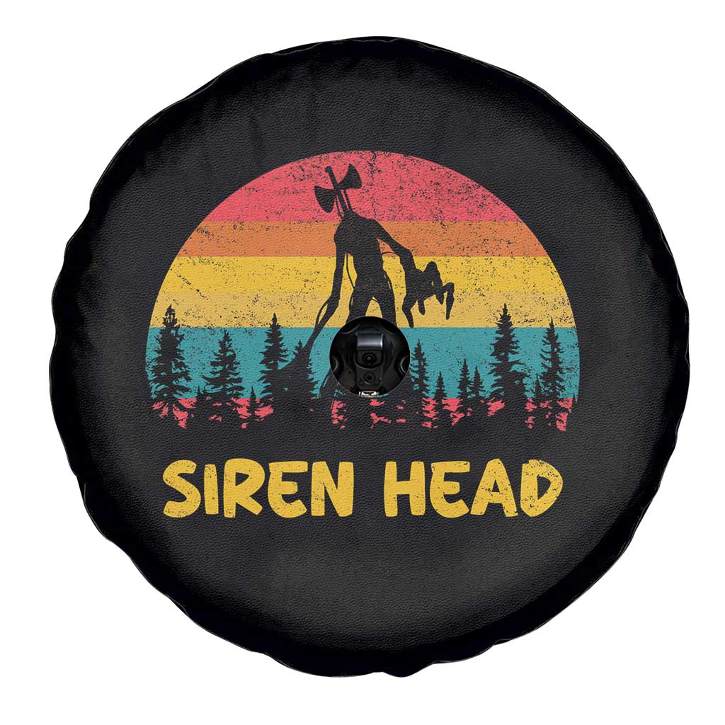 Siren Head Spare Tire Cover Retro Supernatural Cryptid Horror Monster TS11 Print Your Wear