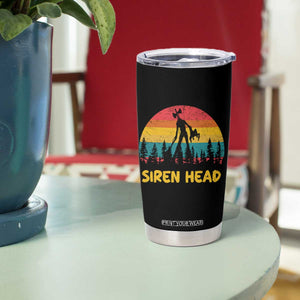 Siren Head Tumbler Cup Retro Supernatural Cryptid Horror Monster TS11 Print Your Wear