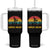 Siren Head Tumbler With Handle Retro Supernatural Cryptid Horror Monster TS11 One Size: 40 oz Black Print Your Wear