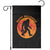 Funny Halloween Bigfoot Garden Flag Sasquatch Full Moon Jack O Lantern TS11 Black Print Your Wear