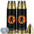 Funny Halloween Bigfoot Bullet Tumbler Sasquatch Full Moon Jack O Lantern TS11 Black Print Your Wear