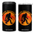 Funny Halloween Bigfoot 4 in 1 Can Cooler Tumbler Sasquatch Full Moon Jack O Lantern TS11 One Size: 16 oz Black Print Your Wear