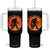 Funny Halloween Bigfoot Tumbler With Handle Sasquatch Full Moon Jack O Lantern TS11 One Size: 40 oz Black Print Your Wear