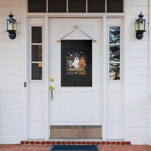 Funny Halloween Garden Flag Chick Or Treat Chicken Farm Witches Skeleton TS11 Print Your Wear