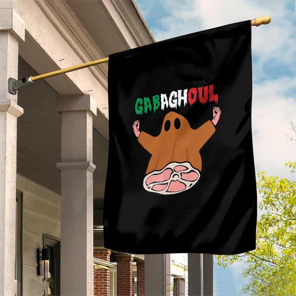 Funny Halloween Garden Flag Gabaghoul Ghost Italian Flag Ham TS11 Print Your Wear
